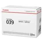 CANON CARTRIDGE 039  TONER ORIGINAL NOIR 11000 pages