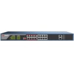 Switch PoE+ à 16 Ports 100Mbps Non Géré