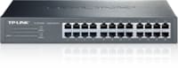 Tplink 24-port Gigabit Switch, 24 10/100/1000M RJ45 ports, 1U 13-inch rack-mountable steel case