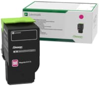 Cartouche de Toner D origine Lexmark CS/CX421, 52x, 62x Magenta  Jusqu à 1400 Pages
