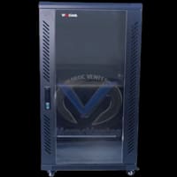 COFFRE INFORMATIQUE 18U 600*800*1000MM + ETAGERE + ROULETTE
