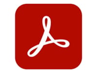 Adobe Acrobat Pro DC for Teams niveau 4 Subscription annelle prix par  utilisateur 100+ Multilanguage