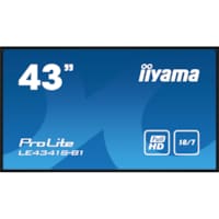Moniteur Full HD Professionnel 43  (108 cm) avec USB Media Playback 18/7