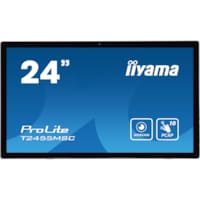 PROLITE ECRAN TACTILE 24 POUCES (61 cm) Full HD HDMI DisplayPort USB  Haut-Parleurs Noir Mat