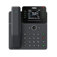 Téléphone IP 12 Comptes Combiné Bluetooth sans Fil Ecran Couleur 2.8  Conférence 6 Participants (Sans Alimentations)