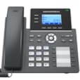 Téléphone Filaire IP 6 Comptes SIP / 3 Lignes Non PoE avec PSU GRP2604