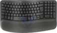 LOGITECH CLAVIER Wave keys Bluetooth Wireless ergonomic keyboard-GRAPHITE-FRA-2.4GHZ/BT 12 Mois 920-012286
