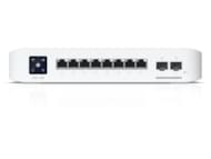 Switch Gigabit UniFi Professionnel 8 PoE Layer3 Géré Montage en Rack 1U 2SFP+