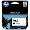 HP 963 Black Original Ink Cartridge pour OJ9010/9013/9020 3JA26AE