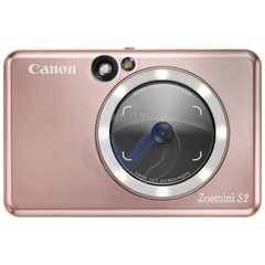 Appareil Photo Couleur Instantané ZOEMINI S2 ZV223 Rose Doré 4519C006AA