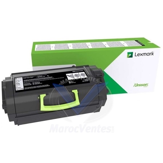 MS/MX321, 421, 521, 622, MX522, MS621 Monochrome Cartouche de Toner D