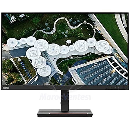 Ecran LED - 23.8" : Résolution 1920 x 1080 (Full HD), Dalle VA, Luminosité : 250 cd/m², Contraste : 3000:1, Temps de réponse : 6 ms, Interfaces : HDMI / VGA, Inclinable, Noir corbeau 62AEKAT2EU