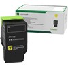 Cartouche de Toner D origine Lexmark CS/CX421 52x 62x Jaune Jusqu à 1400 pages