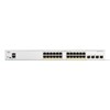 Switch Web Manageable Catalyst 24 ports PoE+ 10/100/1000 Mbps 4 SFP+ Géré Niveau 3  375 Watts Montable sur Rack C1300-24FP-4G