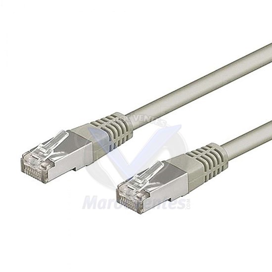 CORDON 0.5M CAT 6A GRIS LINK TECH LIN-0.5CAT6/G