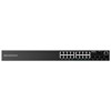Switch Réseau Administré Niveau 2+ 16 Ports Ethernet Gigabit 4 Ports SFP Gigabit Non PoE