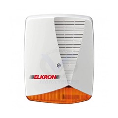 Sirène Externe Auto-Alimentée avec Lumière Clignotante (EN POLYCARBONATE) HPA700P
