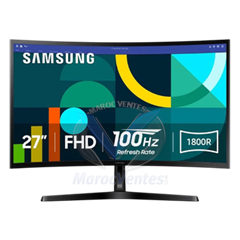 Moniteur 27'' serie D Curved Full-HD,VA,100Hz,4MS (GTG),Narrow Border Design,Eye-Ca Noir LS27D362GAMXUE