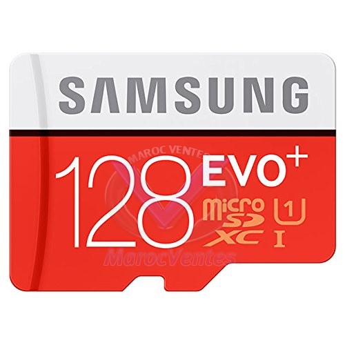 Carte MicroSD EVO Plus 128 avec Adaptateur SD MB-MC128DA/APC