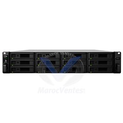 Serveur NAS RackStation 12 Baies Xeon D-1521 4cores 8GB 4x1GbE 60M RS3618XS
