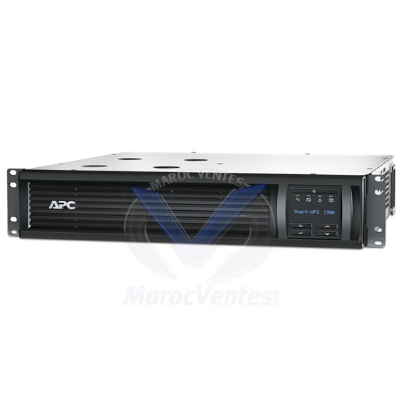 Onduleur Line Interactive APC Smart-UPS 1500 VA Ecran LCD 230V Rack 2U SMT1500RMI2U