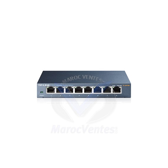 8-Port 10/100/1000Mbps Desktop Switch TL-SG108