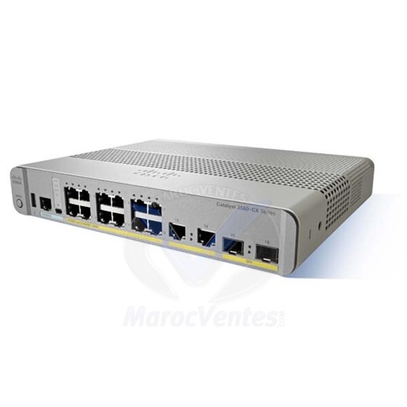 Commutateur  12 Ports  Géré Montable sur rack WS-C3560CX-12PC-S