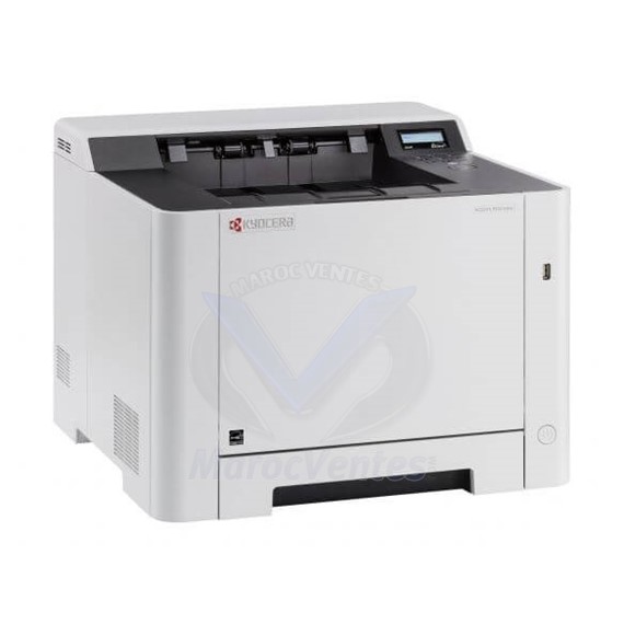 ECOSYS  Imprimante - couleur - Recto-verso - Laser - Wi-Fi - A4/Legal - 9 600 x 600 ppp - 21 ppm (mono) / 21 ppm (couleur) - 300 feuilles, Gigabit LAN, hôte USB P5021cdw