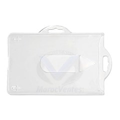 Porte-Badge Semi RIGIDES 86x54 Double Face Porte-Badge