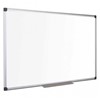 TABLEAU MAGNÉTIQUE BLANC 100X200 CADRE ALUMINIUM 2X3