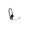 Casque-Micro Stéréo Ajustable Jack 3.5 mm noir