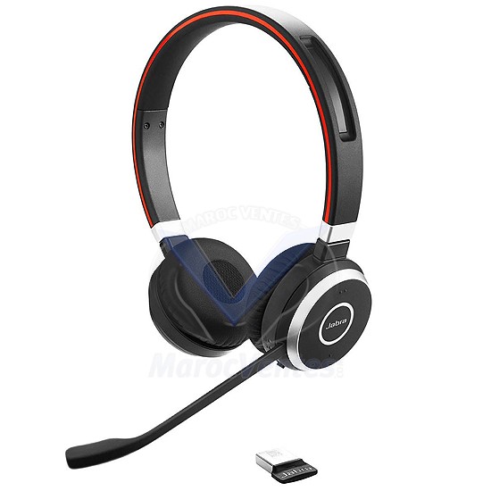 Evolve 65 UC Stereo + Link 360 New  Micro Casque Bluetooth et USB 100-98500000-99