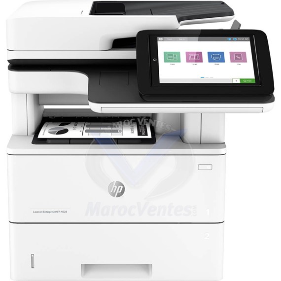 Imprimante multifonctions LaserJet Enterprise MFP M528dn Noir et blanc 1PV64A