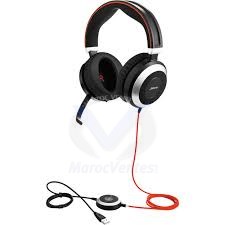 Jabra EVOLVE 80 UC Duo USB Headband