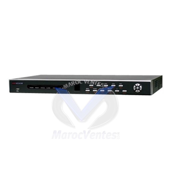 DVR analogique 8 canaux Supports 2 HDD 4 canaux audio 4 sorties alarme DS-7208HVI-ST