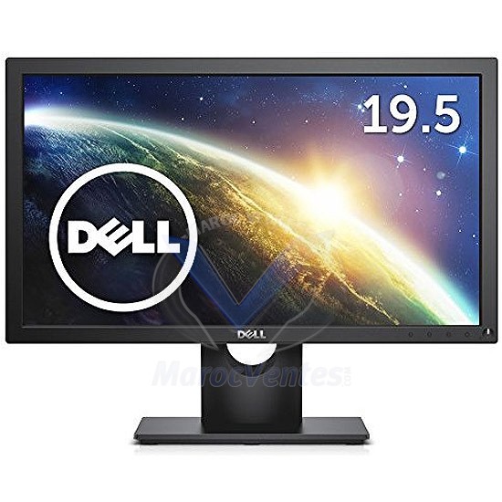 Dell 20 Monitor | E2016H - 49.4cm(19.5") Black EUR E2016H