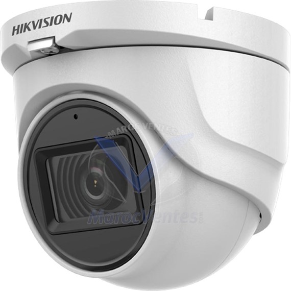 HIKVISION Caméra Interne Fixed Turret 5MP,IP67, IR30m, build-in mic 12M DS-2CE76H0T-ITMFS