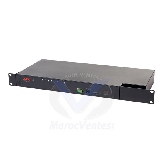 Commutateur KVM 2G analog 1 utilisateur local 8 ports KVM0108A