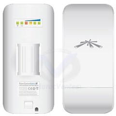 Point d'accès/CPE Extérieur Wi-Fi B/G 2 GHz PoE avec Antenne Intégrée Ubiquiti Loco M2 LOCOM2