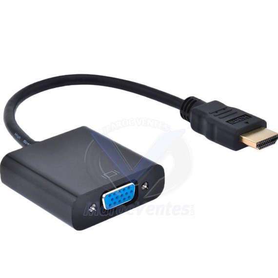 Adaptateur HDMI-VGA, HDMI M-VGA F ROT12993114