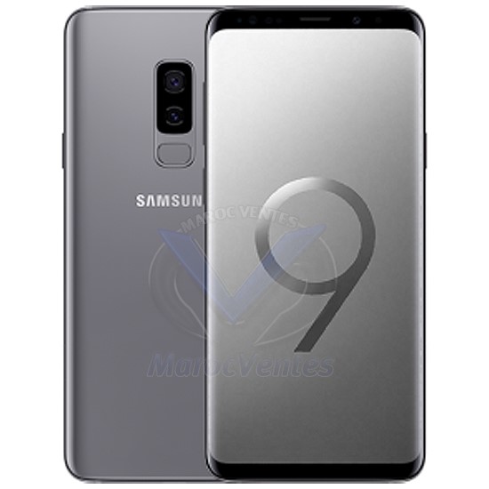 Smartphone Galaxy S9 Plus 6,2" RAM 6GB Stockage 64GB Caméra (Avant 8MP , Arrière 12MP) Gris SM-G965FZAAMWD