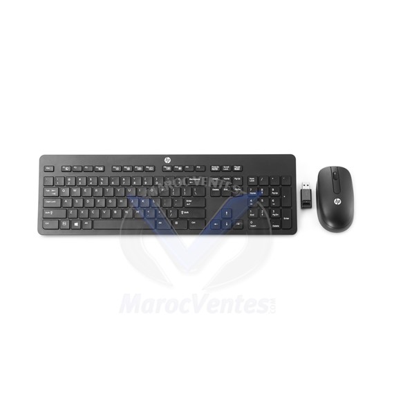 Clavier et souris sans fil Slim 2,4 GHz T6L04AA#AB6