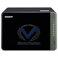 Serveur NAS 6 baies 4Go de RAM Quad-Core Intel Celeron J4125 2.0 GHz (sans disque dur) TS-653D-4G